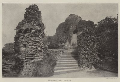 Launceston Castle, Cornwall by English Photographer