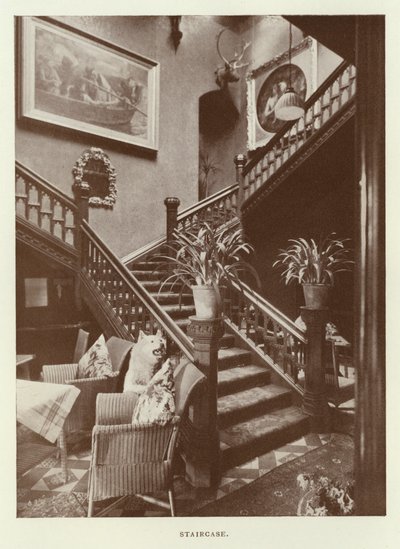 Levens Hotel: Staircase by English Photographer