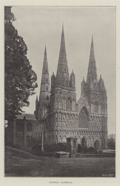Lichfield Cathedral by English Photographer