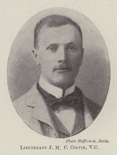 Lieutenant J M C Colvin, VC by English Photographer