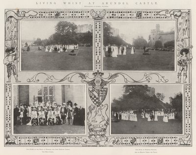 Living Whist at Arundel Castle by English Photographer