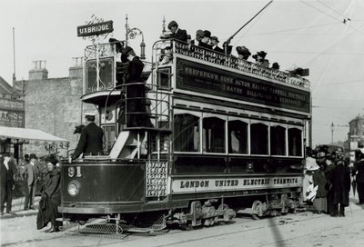 London United Electric Tramways by English Photographer