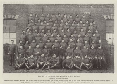 Lord Alwyne Comptons Horse for South African Service by English Photographer