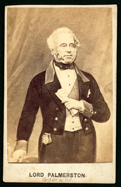 Lord Palmerston by English Photographer