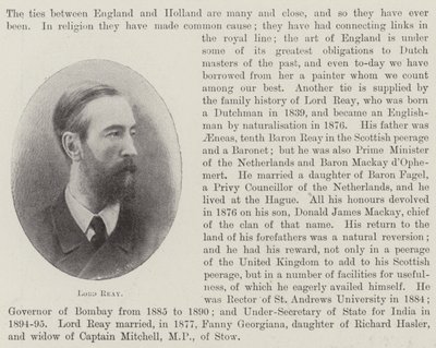 Lord Reay by English Photographer