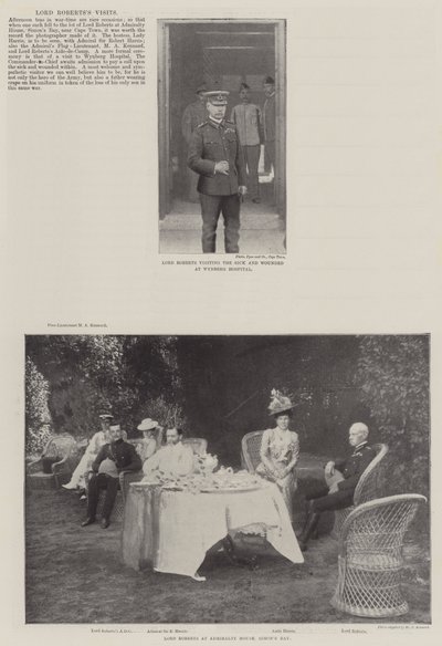 Lord Robertss Visits by English Photographer