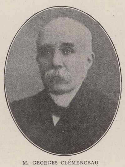 M Georges Clemenceau by English Photographer