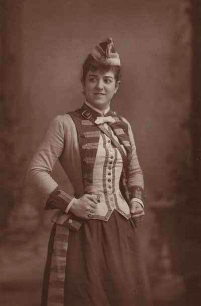 Mademoiselle Zelie de Lussan by English Photographer