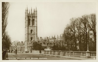 Magdalen College, Oxford by English Photographer