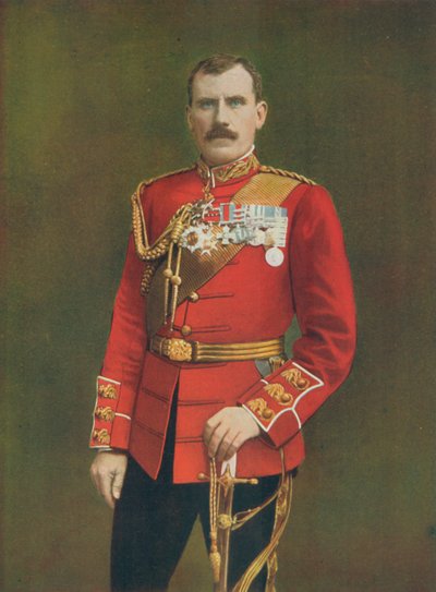 Major-General Hector A. MacDonald Commanding the 3rd (Highland) Brigade with Lord Methuen by English Photographer