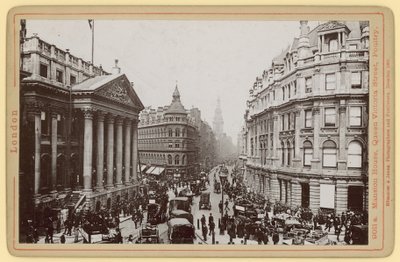 Mansion House, Queen Victoria Street, Poultry, London by English Photographer