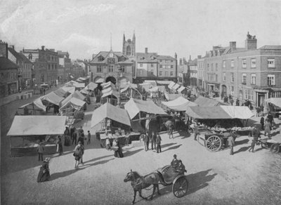 Market-Place, Peterborough by English Photographer
