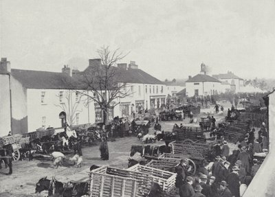 Market Day at Abbeyleix by English Photographer