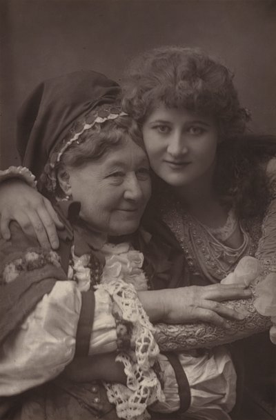 Mary Anderson and Mrs Stirling by English Photographer