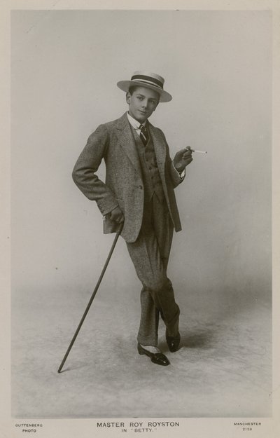 Master Roy Royston, in Betty by English Photographer