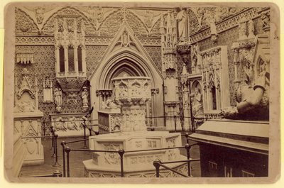 Medieval Court, Crystal Palace, Sydenham, London by English Photographer