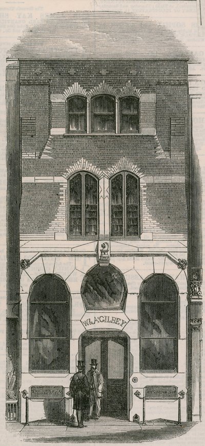 Messrs Gilbeys Wine Office, Oxford Street by English Photographer