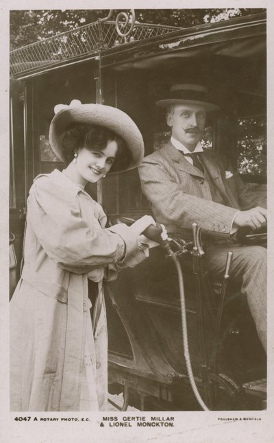 Miss Gertie Millar and Lionel Monckton by English Photographer