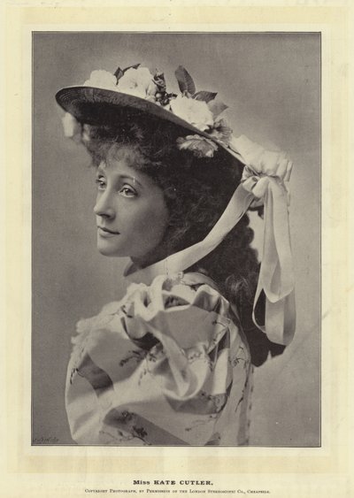 Miss Kate Cutler by English Photographer