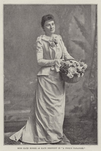 Miss Kate Rorke as Kate Derwent in A Fool