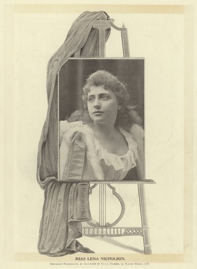 Miss Lena Nicholson by English Photographer