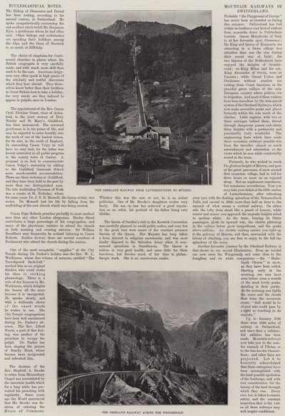 Mountain Railways in Switzerland by English Photographer