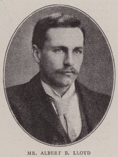 Mr Albert B Lloyd by English Photographer