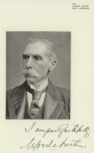 Mr Alfred Austin, Poet Laureate by English Photographer