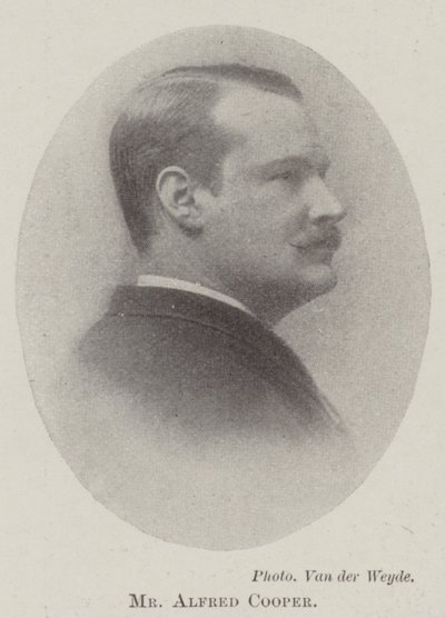 Mr Alfred Cooper by English Photographer