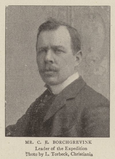 Mr C E Borchgrevink by English Photographer