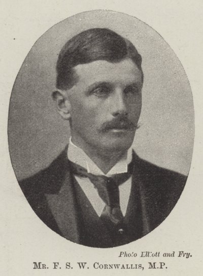 Mr F S W Cornwallis, MP by English Photographer