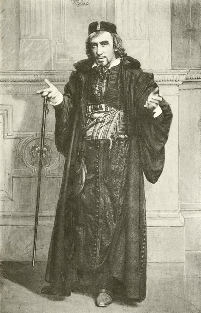 Mr Henry Irving as Shylock by English Photographer