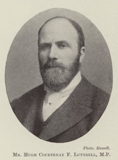 Mr Hugh Courtenay F Luttrell, MP by English Photographer