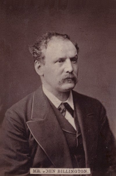Mr. John Billington by English Photographer