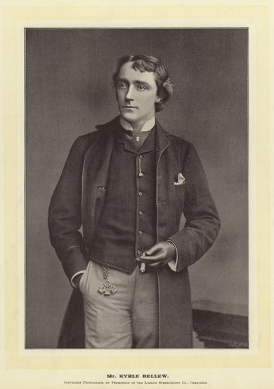 Mr Kyrle Bellew by English Photographer