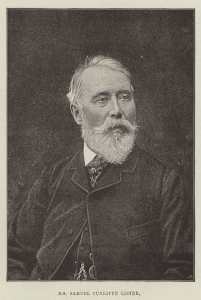 Mr Samuel Cunliffe Lister by English Photographer