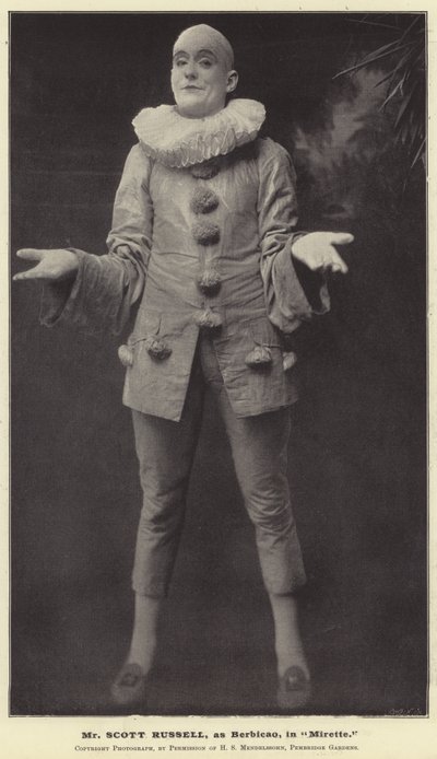 Mr Scott Russell as Berbicao in Mirette by English Photographer