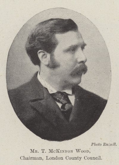Mr T McKinnon Wood, Chairman, London County Council by English Photographer
