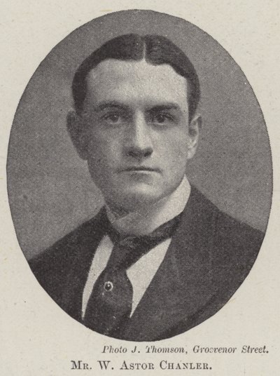 Mr. W. Astor Chanler by English Photographer
