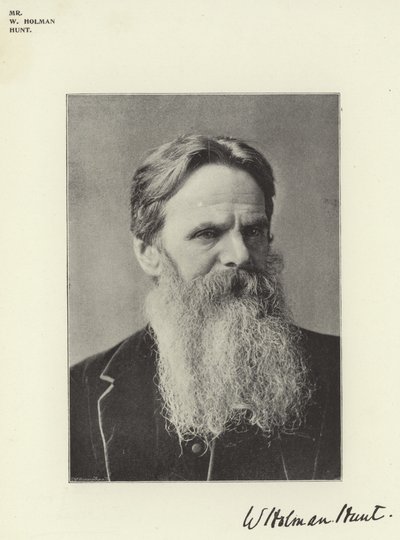 Mr W Holman Hunt by English Photographer