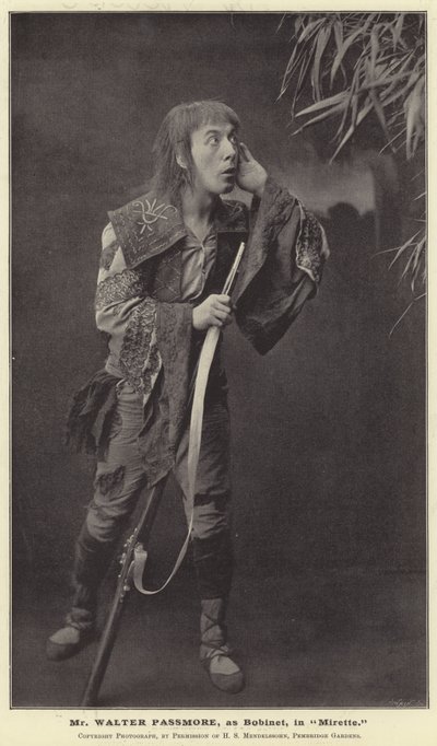 Mr Walter Passmore as Bobinet in Mirette by English Photographer