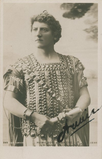 Mr Wilson Barrett, Marcus in The Sign of the Cross by English Photographer