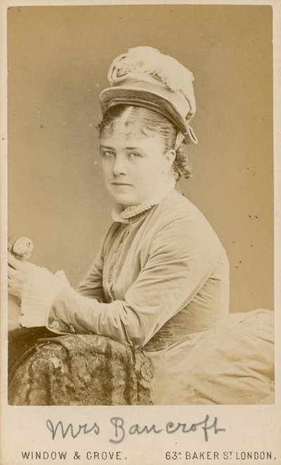 Mrs Bancroft by English Photographer