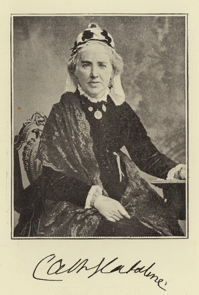 Mrs Gladstone by English Photographer
