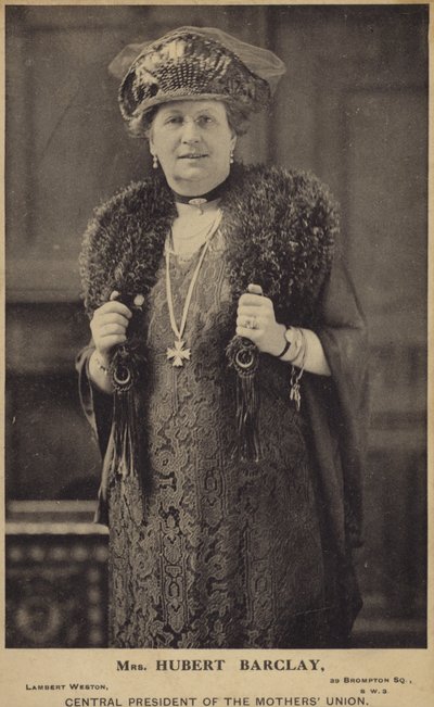 Mrs Hubert Barclay by English Photographer