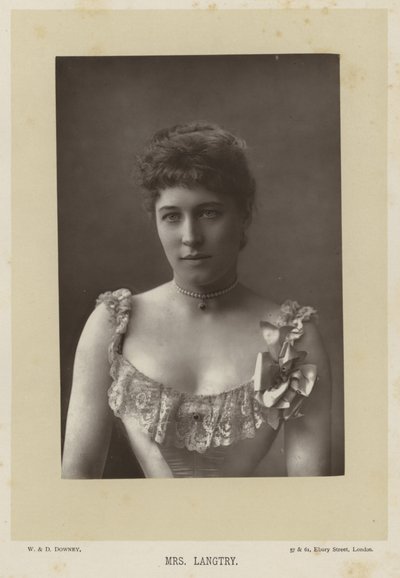 Mrs Langtry by English Photographer