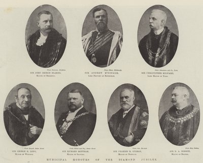 Municipal Honours of the Diamond Jubilee by English Photographer