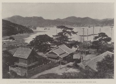 Nagasaki, Which the Japanese Government Has Permitted the United States to Use as a Military Base by English Photographer
