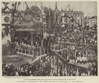 National Memorial to the Emperor William I in Berlin by English Photographer