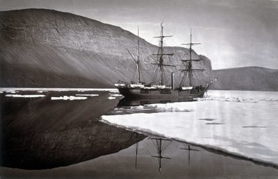North Pole: Stopped by the ice off cape Prescott - in 